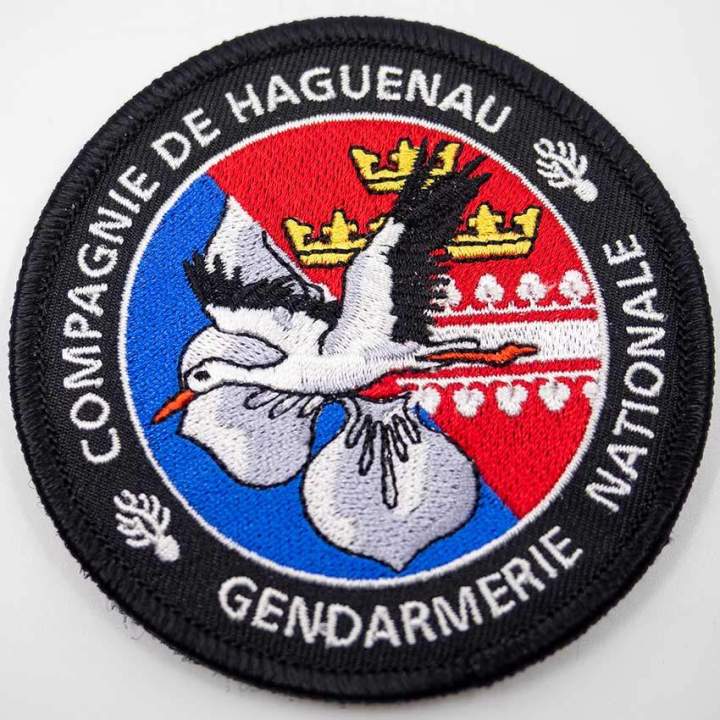 Écussons brodés - Compagnie de Haguenau